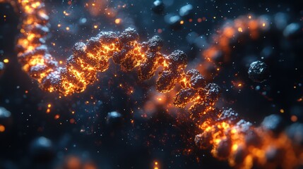 Visualization of DNA Plasmid Simulation in High Fidelity