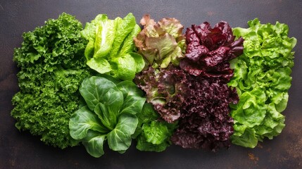 Vibrant Variety of Fresh & Healthy Lettuces