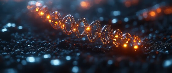 Robotic Manipulation of Bacterial DNA Strands