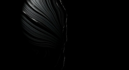 abstract black pattern 3d background ai generative 