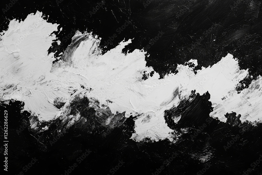 Poster the background features a dark, glossy appearance with a black texture, creating a sense of depth an