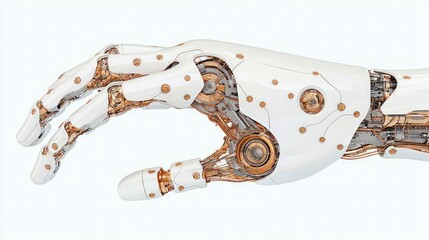 Robotic Hand  AI  Automation  Technology  Future  Innovation  Engineering