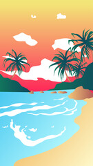 Obraz premium Vintage Aesthetic retro background