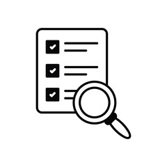 Audit vector icon