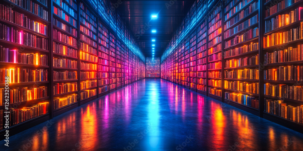 Poster ai-driven network-attached storage revolutionizing data storage industry with enhanced efficiency an