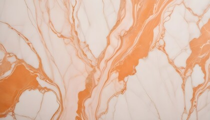 Clean peach and white marble with fine veining, ideal for creating a serene, upscale environment