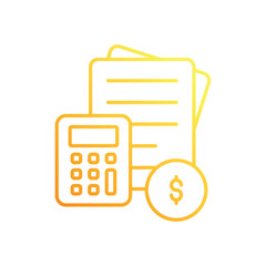 Budgeting vector icon