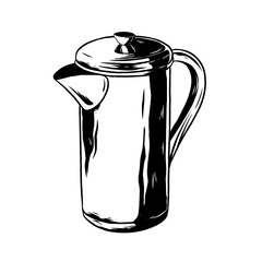Illustration a teapot