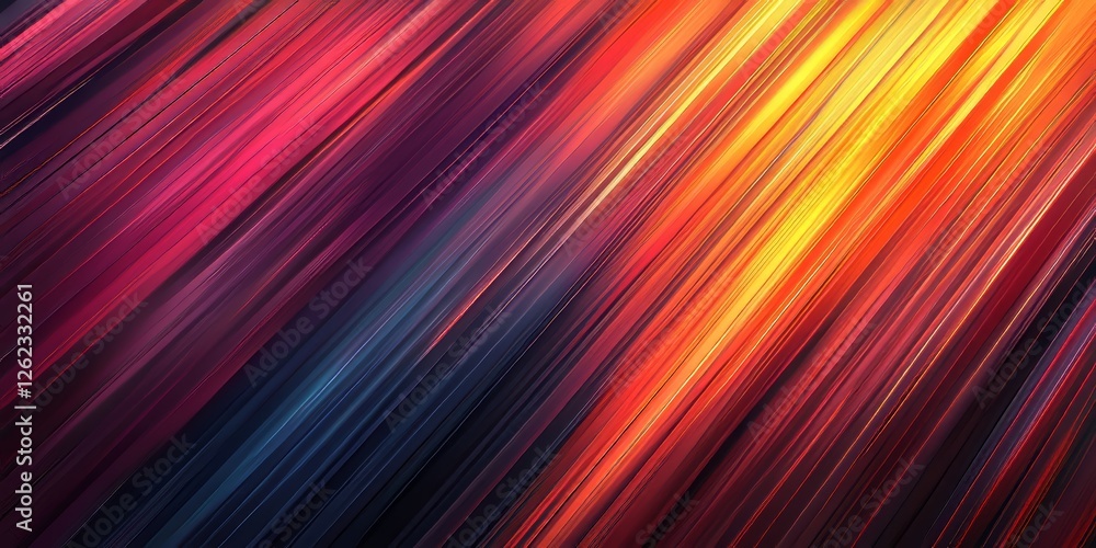 Aufkleber abstract colorful multicolored streaks line diagonal background. for screen, backdrop.
