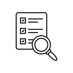 Audit vector icon