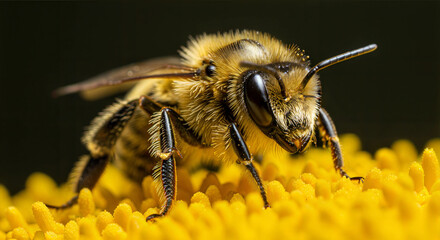 Honeybee Macro Photography