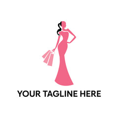 Buteary Fashion Logo Design Vector