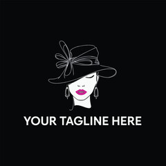 Buteary Fashion Logo Design Vector