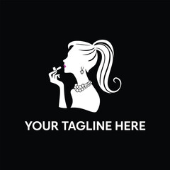 Buteary Fashion Logo Design Vector