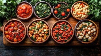 Fototapeta premium Cozy Meal Shared with Friends Using Leftovers