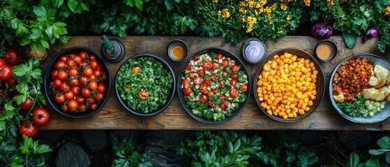 Family Gathering with Zero Waste Food Theme