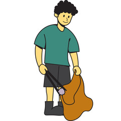 Clean Up Illustration