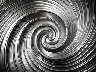 Fototapeta premium Abstract Aluminum Spiral Background