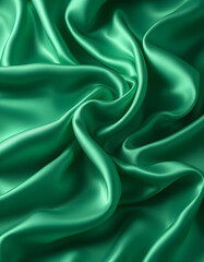 Fototapeta premium green silk background