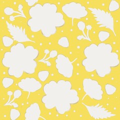 seamless pattern with flowers