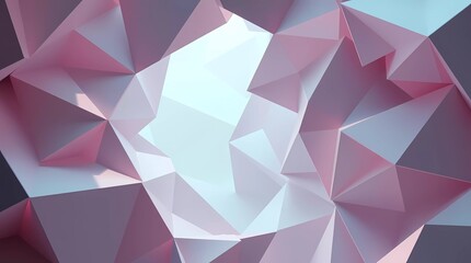 Fototapeta premium Abstract 3D Triangular Background. Geometric Texture Background