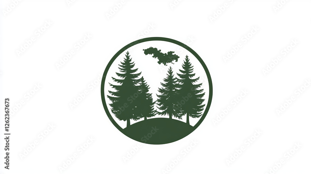 Poster save earth vector sign. creative badge for event of saving planet and environment. creative green ic