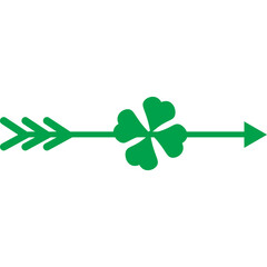 St. Patrick Day Arrow