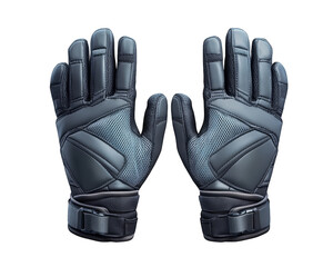 Breathable hiking gloves with reinforced grip for outdoor activities, providing comfort and...