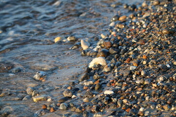pebbles on the beach