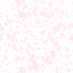 Pink background with paper texture and spots. Watercolor illustration in digital. Light pink seamless background for cards, birthday and Valentine's day invitations