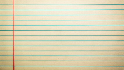 Obraz premium Modern Minimalist Lined Notebook Paper Texture Background - Clean & Simple Stationery Design