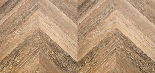 Natural brown herringbone wood seamless pattern. Gray fishbone wood tile pattern on a floor or wall...