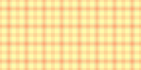 Customize vector check tartan, illustration seamless fabric textile. 20s texture background plaid pattern in yellow and amber colors.