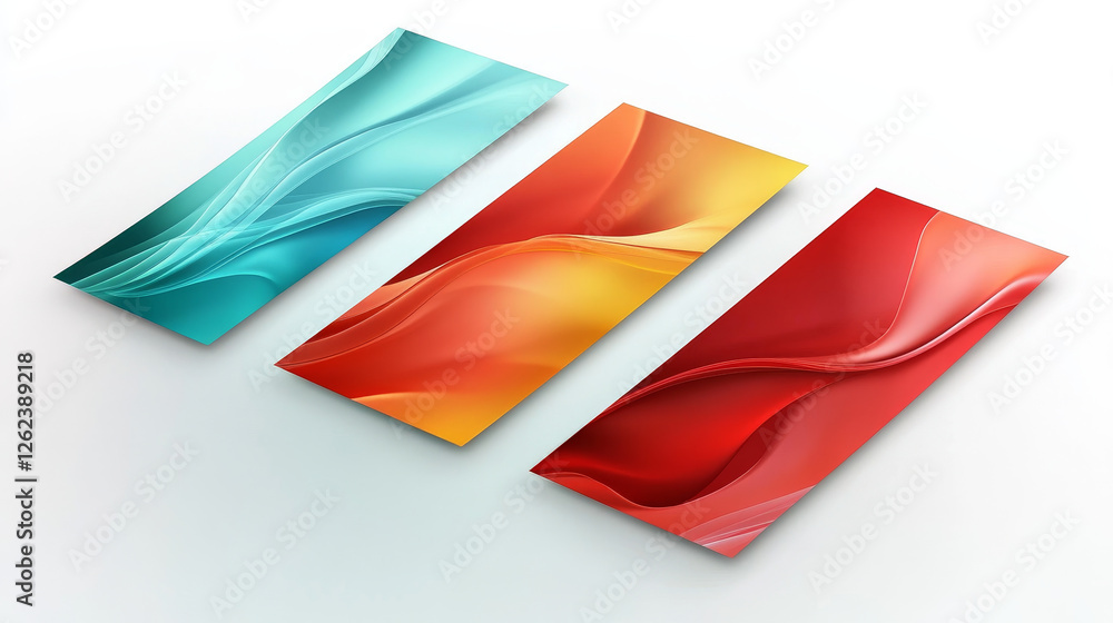 Poster arrow web banners and labels in origami style for web design. jpeg version also available in gallery