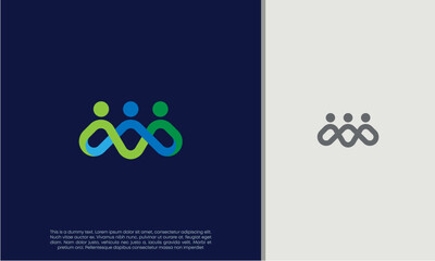 Global Community Logo Icon Elements Template. Community human Logo template vector. Community health care. Abstract Community logo	