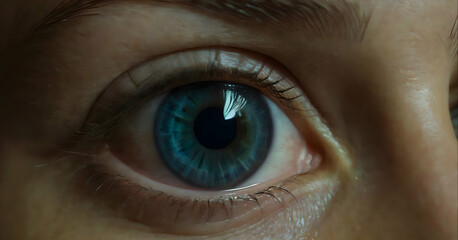 Obraz premium close up of human eye
