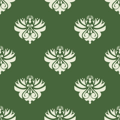 Luxury Damask Pattern – Elegant Ornate Design for High-End Interiors & Fashion Indulge in timeless sophistication with this exquisite damask pattern, meticulously crafted 