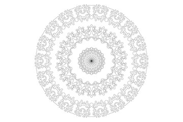 Mandala Design with Beautiful Work
