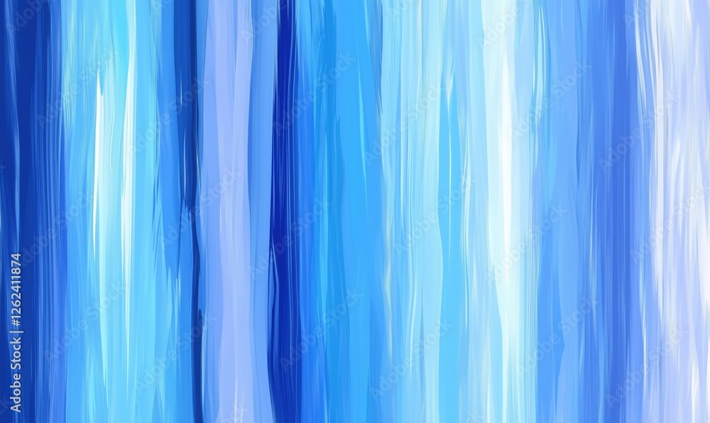 Poster abstract blue gradient background with vertical streaks and soft textures