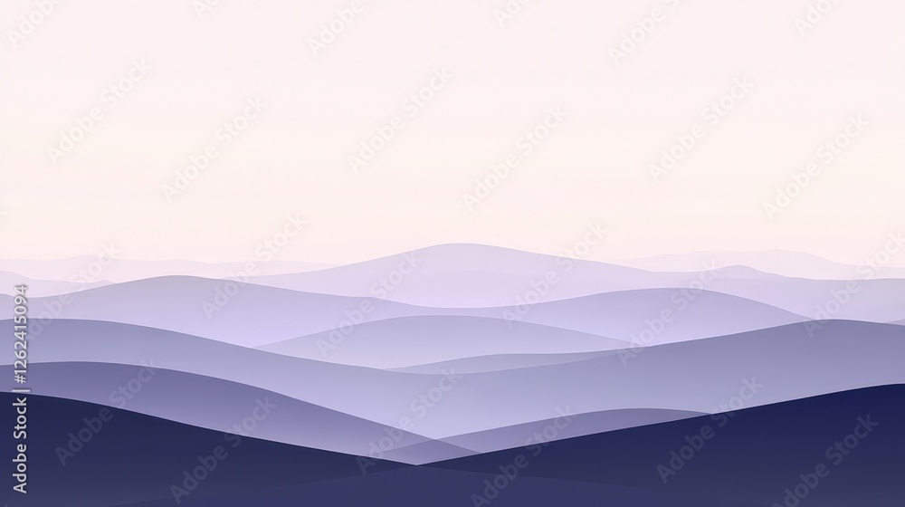 Poster a gentle gradient from soft lavender to light violet, creating a minimalist background that conveys 