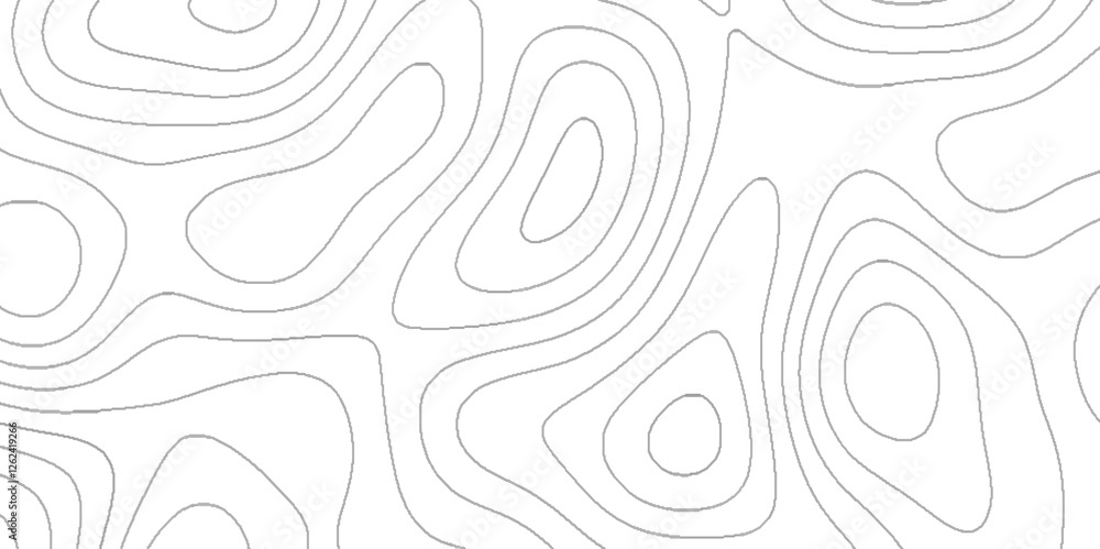Poster modern design with white background with topographic, topography and geography map grid abstract bac