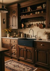 Rustic Farmhouse Kitchen
