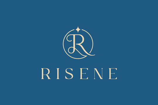 Luxury Letter R Logo Design