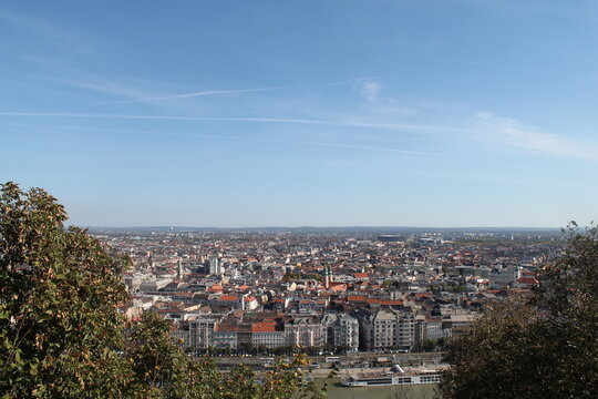 panorama of the city of budapesht