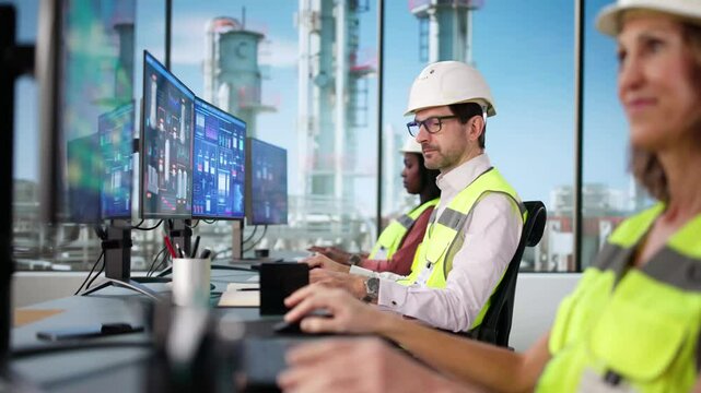 Oil And Gas Industry Factory