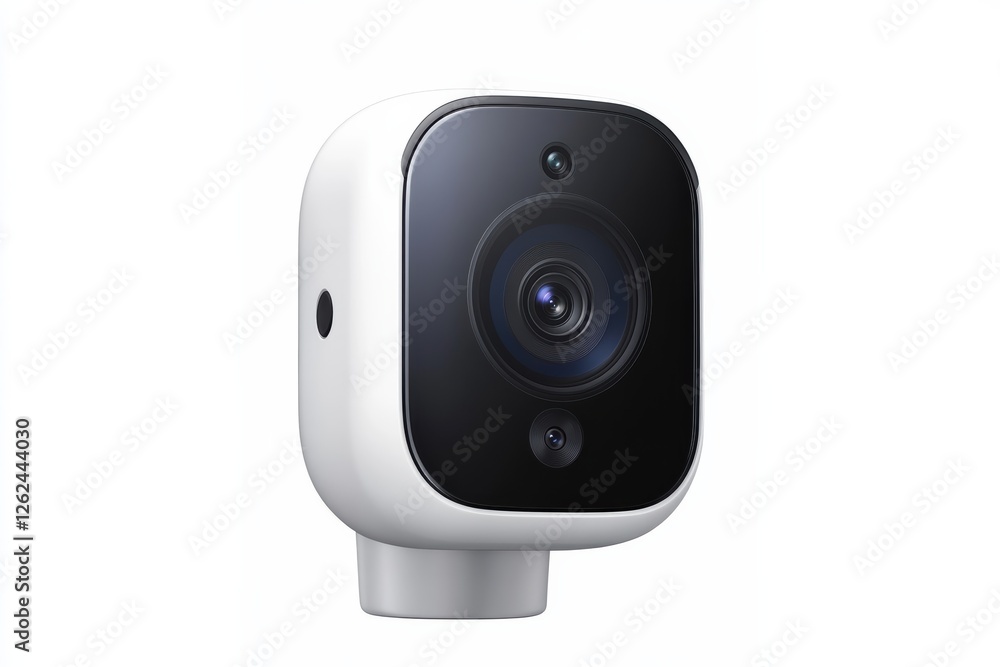 Poster compact camera with motion detection features for enhanced security and monitoring