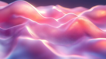Obraz premium Abstract Pink Purple Mesh Wave Background
