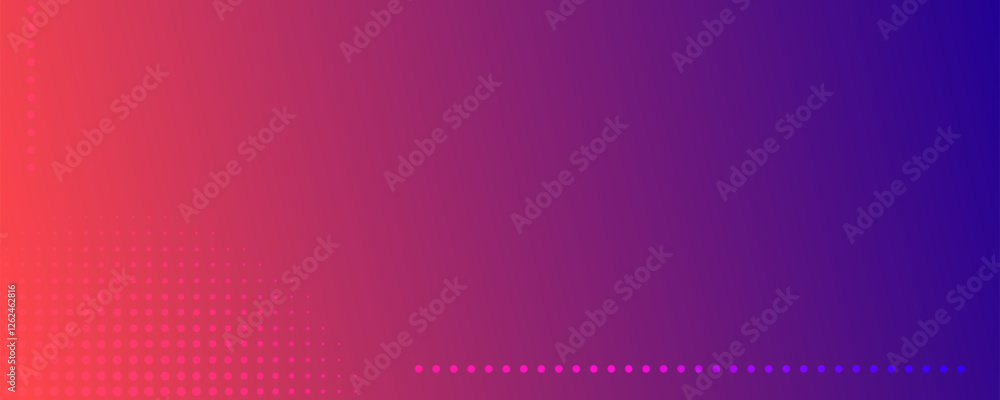 Poster abstract gradient geometric background with dots