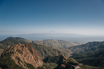 Fototapeta premium view from the mountain