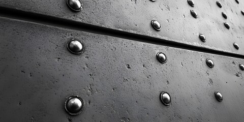 stainless steel plate sheet with rivets texture background